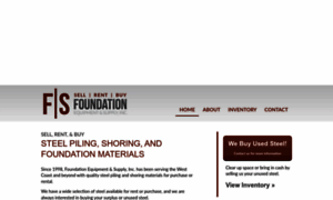 Foundationsupply.net thumbnail