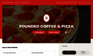 Foundedcoffeepizza.com thumbnail