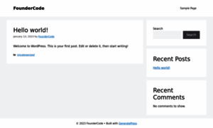 Foundercode.com thumbnail