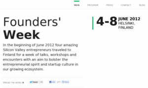 Foundersweek.fi thumbnail