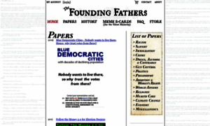 Foundingfathers.org thumbnail