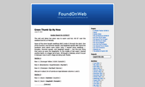 Foundonweb.wordpress.com thumbnail