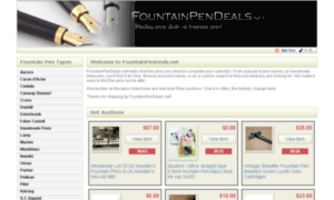 Fountainpendeals.net thumbnail