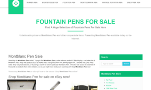 Fountainpensforsaleherep.info thumbnail