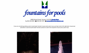 Fountains4pools.com thumbnail