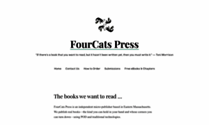 Fourcatspress.com thumbnail