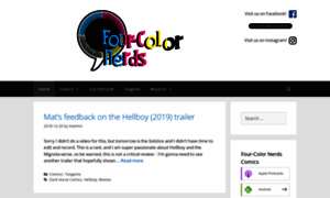 Fourcolornerds.com thumbnail