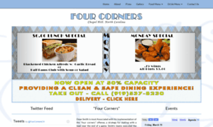 Fourcornersgrille.com thumbnail