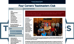 Fourcornerz.toastmastersclubs.org thumbnail