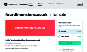 Fourdimensions.co.uk thumbnail