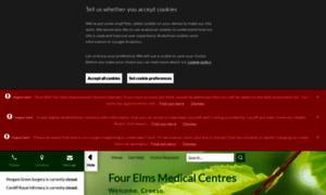 Fourelmsmedicalcentres.co.uk thumbnail