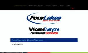 Fourlakessnowsports.com thumbnail