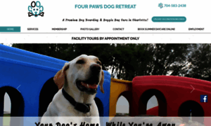 Fourpawsdogretreat.com thumbnail