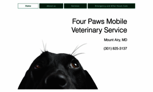 Fourpawsmobilevet.com thumbnail