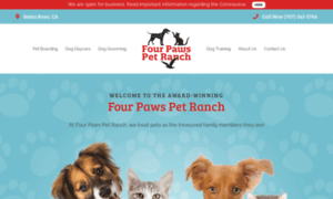 Fourpawspetranch.com thumbnail