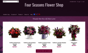 Fourseasonsflowershop.net thumbnail