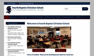 Fourthbaptistchristianschool.org thumbnail