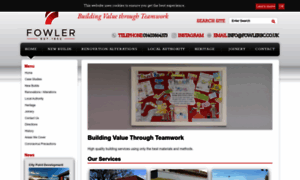 Fowlerbuildingcontractors.co.uk thumbnail