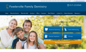 Fowlervillefamilydentistry.com thumbnail
