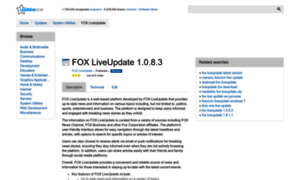 Fox-liveupdate.updatestar.com thumbnail