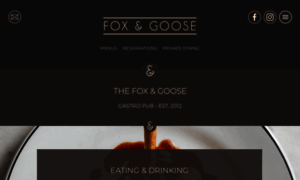 Foxandgoosepub.co.uk thumbnail