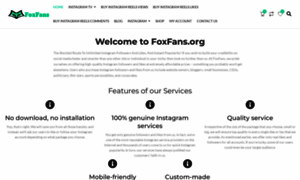 Foxfans.org thumbnail