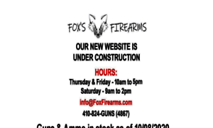 Foxfirearms.com thumbnail