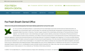 Foxfreshbreathdental.com thumbnail