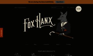 Foxhanx.com thumbnail
