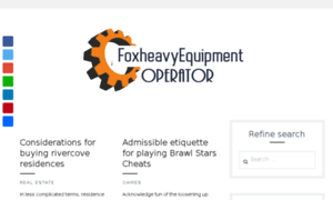 Foxheavyequipmentoperator.com thumbnail