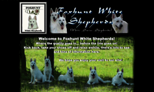 Foxhuntwhiteshepherds.com thumbnail