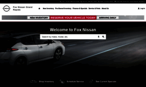 Foxnissan.com thumbnail