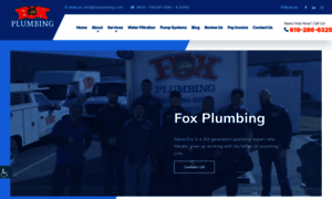 Foxplumbing.com thumbnail