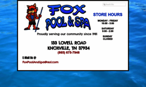 Foxpoolandspa.com thumbnail