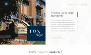 Foxridgeapthomes.com thumbnail