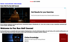 Foxrun-golf.com thumbnail