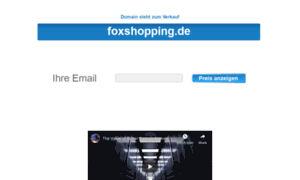 Foxshopping.de thumbnail