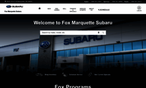 Foxsubarumarquette.com thumbnail