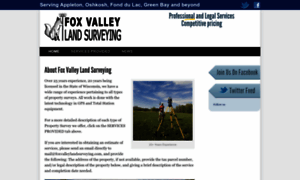 Foxvalleylandsurveying.com thumbnail