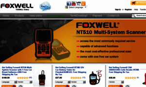 Foxwellshop.co.uk thumbnail
