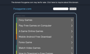 Foxygame.com thumbnail