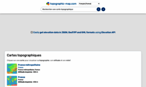 Fr-fr.topographic-map.com thumbnail