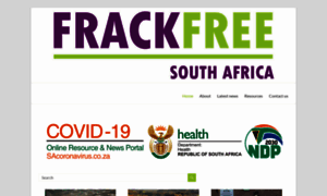 Frackfreesa.org.za thumbnail