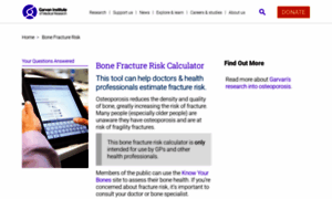Fractureriskcalculator.com.au thumbnail