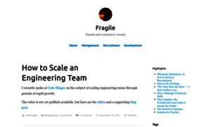 Fragile.org.uk thumbnail