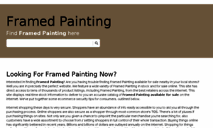 Framedartspaintingsprints.com thumbnail