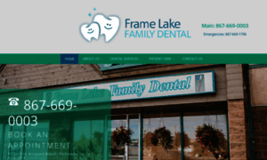 Framelakefamilydental.ca thumbnail