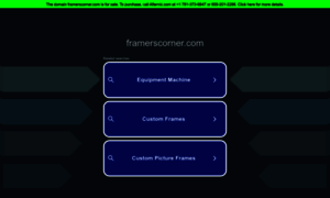 Framerscorner.com thumbnail