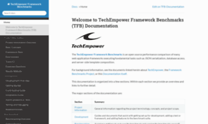 Frameworkbenchmarks.readthedocs.org thumbnail