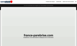 France-parebrise.com thumbnail